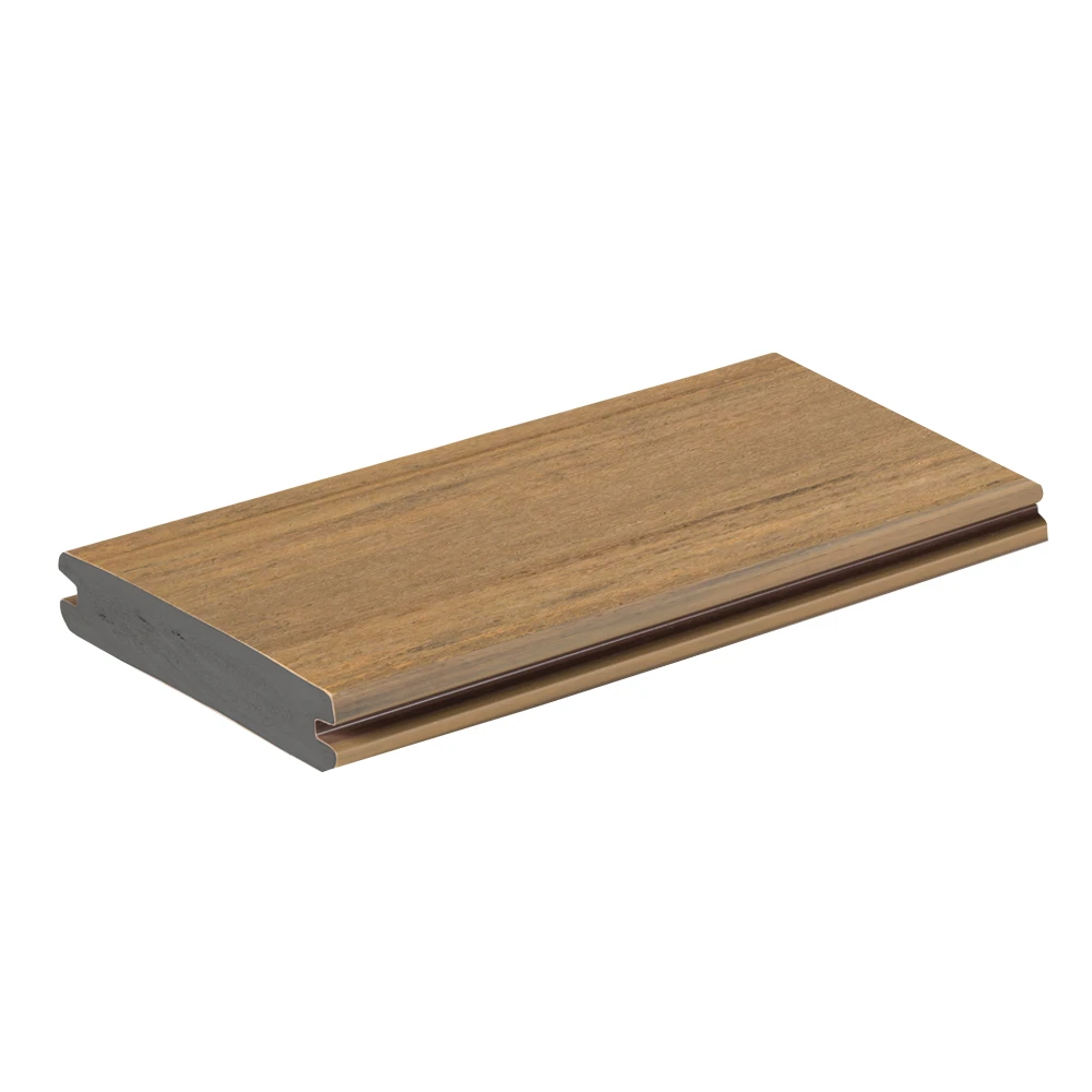 12' WEATHERED TEAK GROOVED EDGE DECK BOARD TIMBERTECH AZEK VINTAGE COLLECTION