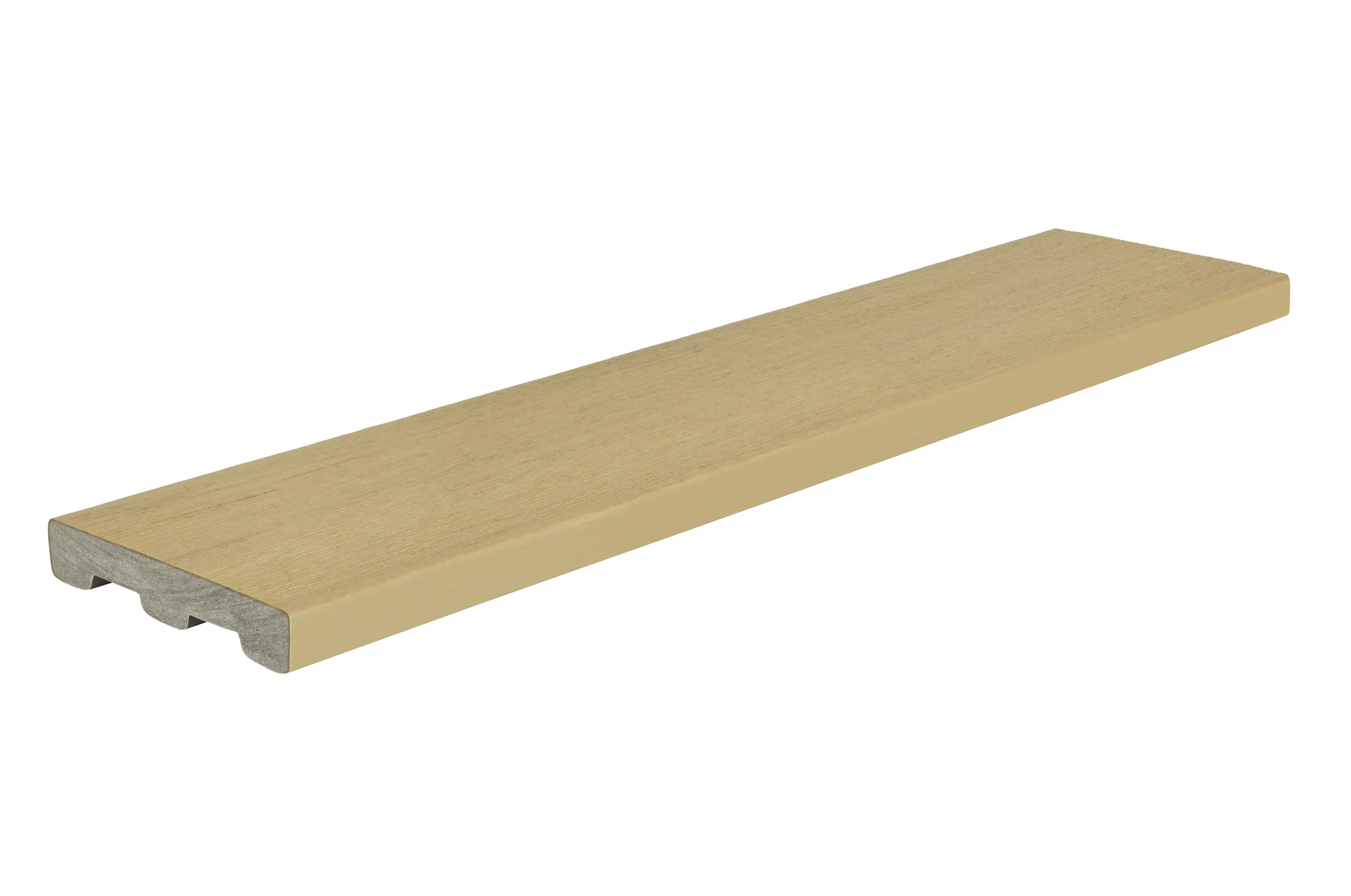 20' NATURAL WHITE OAK GROOVED SCALLOPED DECK BOARD TIMBERTECH COMPOSITE TERRAIN+ COLLECTION