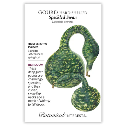 BOTAN GOURD SPECKLED SWAN