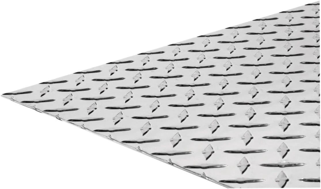 Aluminum Tread Plate, 24 x 48 x .063 In.