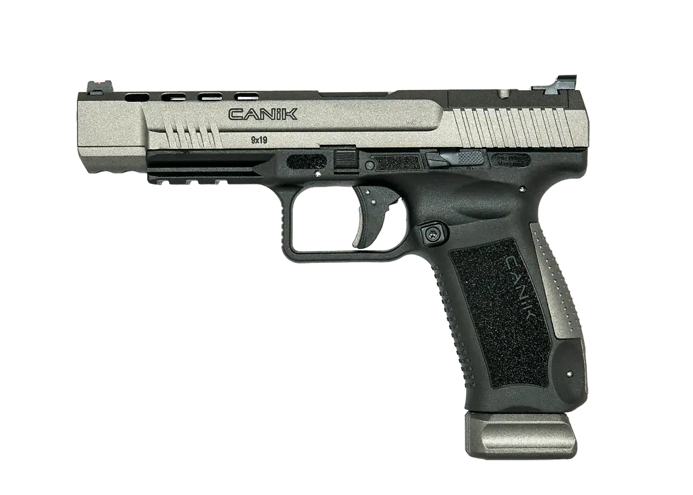 Canik Tp9sfx Semi-automatic Pistol 9mm 5.2 In. Barrel Fiber Optic Sight Interchangeable Backstraps