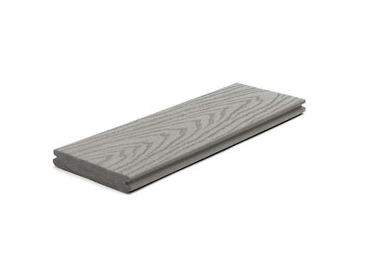 TREX SELECT GROOVED PEBBLE GREY 12'