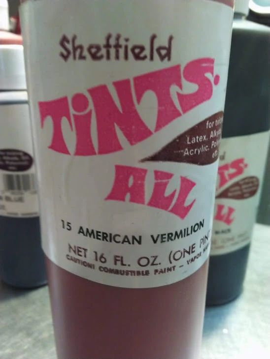4524 16 Oz. American Vermillion Colorant Paint - Tints All