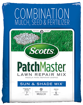 Patchmaster Sun & Shade Grass Repair Mix, 4.75LB