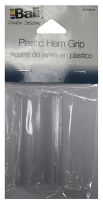 Roller Shade Hem Grip, Clear