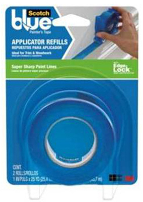 Blue Edge Lock Painter's Tape Applicator Refill, 1-In. x 30-Yd.