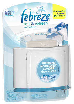 Set & Refresh Starter Kit, Linen/Sky Scent