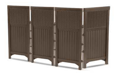 Outdoor Screen Enclosure, 4 Panels