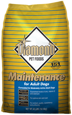 Dog Food, Maintenance, 40-Lbs. Bag