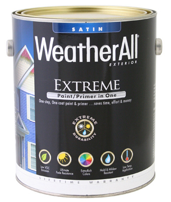 Premium Extreme Exterior Paint/Primer In One, Tint Base Satin, 1-Gal.