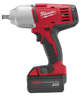 M18 18-Volt High-Torque Impact Wrench, 12-In., 2 Lithium-Ion Batteries