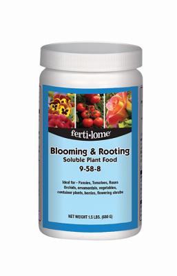 Blooming & Rooting Plant Food, 9-59-8 Formula, 1.5-Lbs.