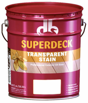 5-Gallon Transparent Heart Redwood Stain/Sealer