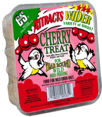 Suet Cake, Cherry Treat, 11.75-oz.