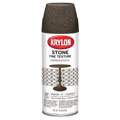Natural Stone Spray Paint, Cobblestone, 12-oz.