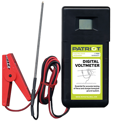 Electric Fence Digital Voltmeter Tester