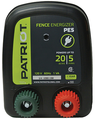 Electric Fence Energizer, A/C, 5-Mile