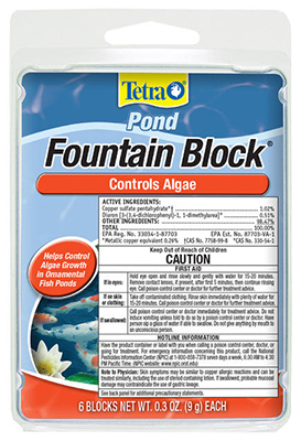 Pond Algae Fountain Block, 6-Ct.