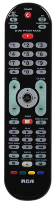 Television Remote Control, Universal, 4-Device