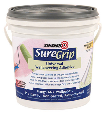 Sure Grip Wallpaper Adhesive, 1-Gal.