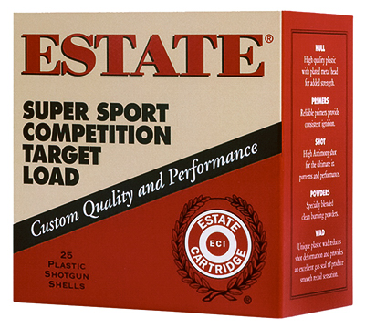 Ammunition, Super Sport Competition Target Load, #8 Lead, 12-Ga., 25-Rounds