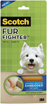 Scotch 8-Count FurFighter Pet Hair Removal Refill