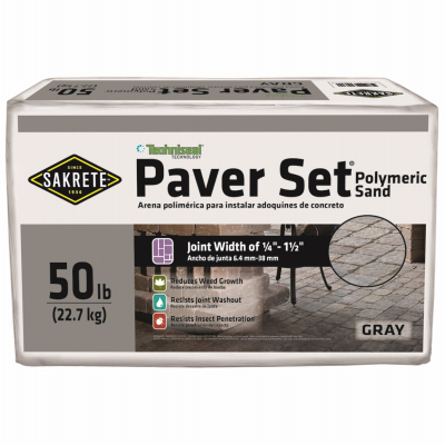 Paver Set Gray Polymeric Sand, 50-Lbs.