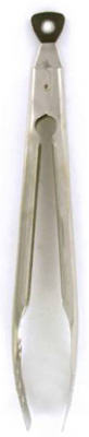 Tongs, Stainless Steel, 12-1/2-In.
