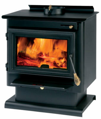 Pedestal Non-Catalytic Wood Stove