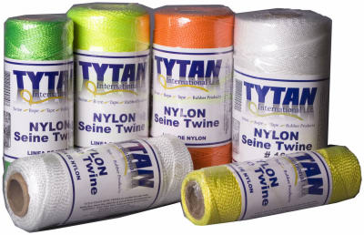 840-Ft. #21 1-Lb. White Twisted Nylon Seine Twine