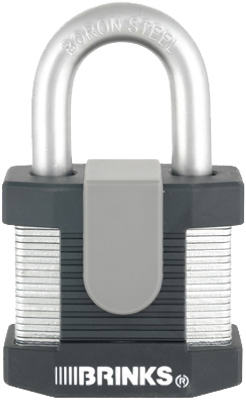 Commercial-Grade Laminated Steel Padlock