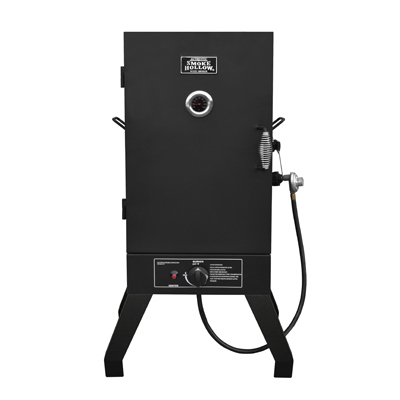 LP Smoker, Auto Ingition, Black, 30-In.
