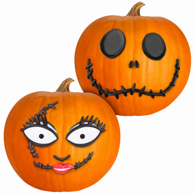 Pumpkin Push Ins, Disney, Sally or Jack Skellington, 6-Pc.
