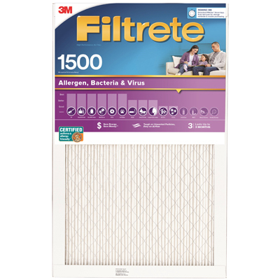 Ultra Allergen Pleated Furnace Filter, Purple, 17.5 x 23.5 x 1-In.