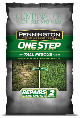 One Step Complete Grass Seed Mix, Tall Fescue, 8.3-Lbs.