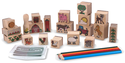 Stamp-A-Scene Farm Set