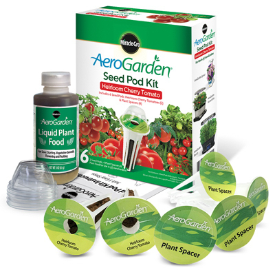 AeroGarden Heirloom Cherry Tomato Seed Pod Kit, 6-Pk.
