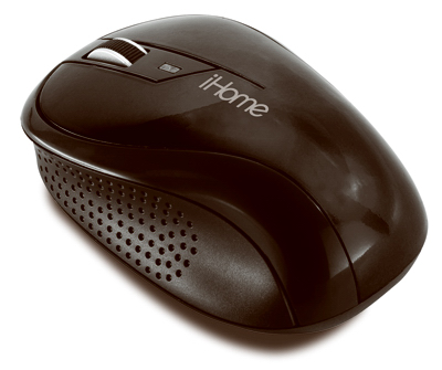 Ergonomic Wireless Desktop Mouse, Black