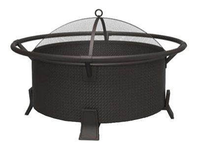 Deep Fire Bowl Pit, Round, 35-In.