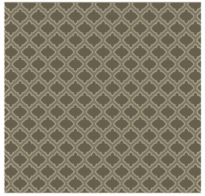 Outdoor Rug, Brown/Tan, 8 x 10-Ft.