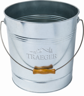 Metal Pellet Storage Bucket