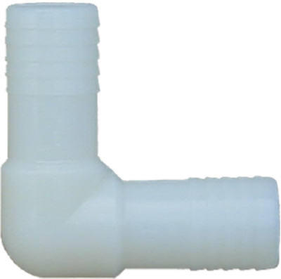 Insert Pipe Elbow, Nylon, 1-In.