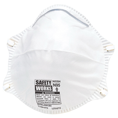 2PK N95 Dust Respirator