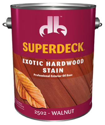 Super Deck Exotic Hardwood Stain & Sealer, Walnut, 1-Gal.
