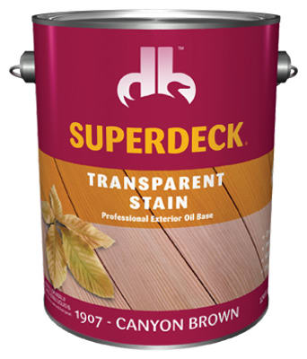 Transparent Stain Oil, Canyon Brown, 1-Gal.