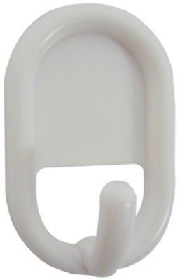 2-Pack Plastic Adhesive Hook