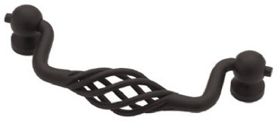 4.5-In. Black Birdcage Cabinet Pull