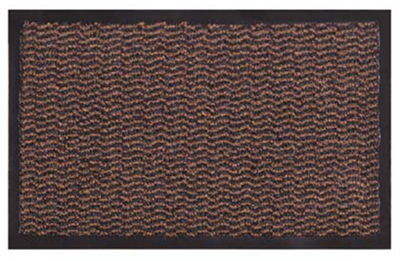 Scraper Plus Doormat, Brown, 21 x 36-In.