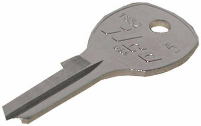Ilco Nickel/Brass Auth Florence Cam Lock Key Blank