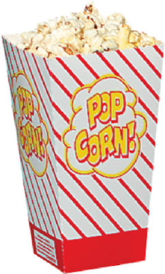 500CT 0.8OZ Popcorn Box